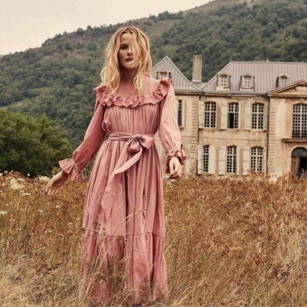 Doen Hillside Dress Bon Bon - Picture 1 of 9
